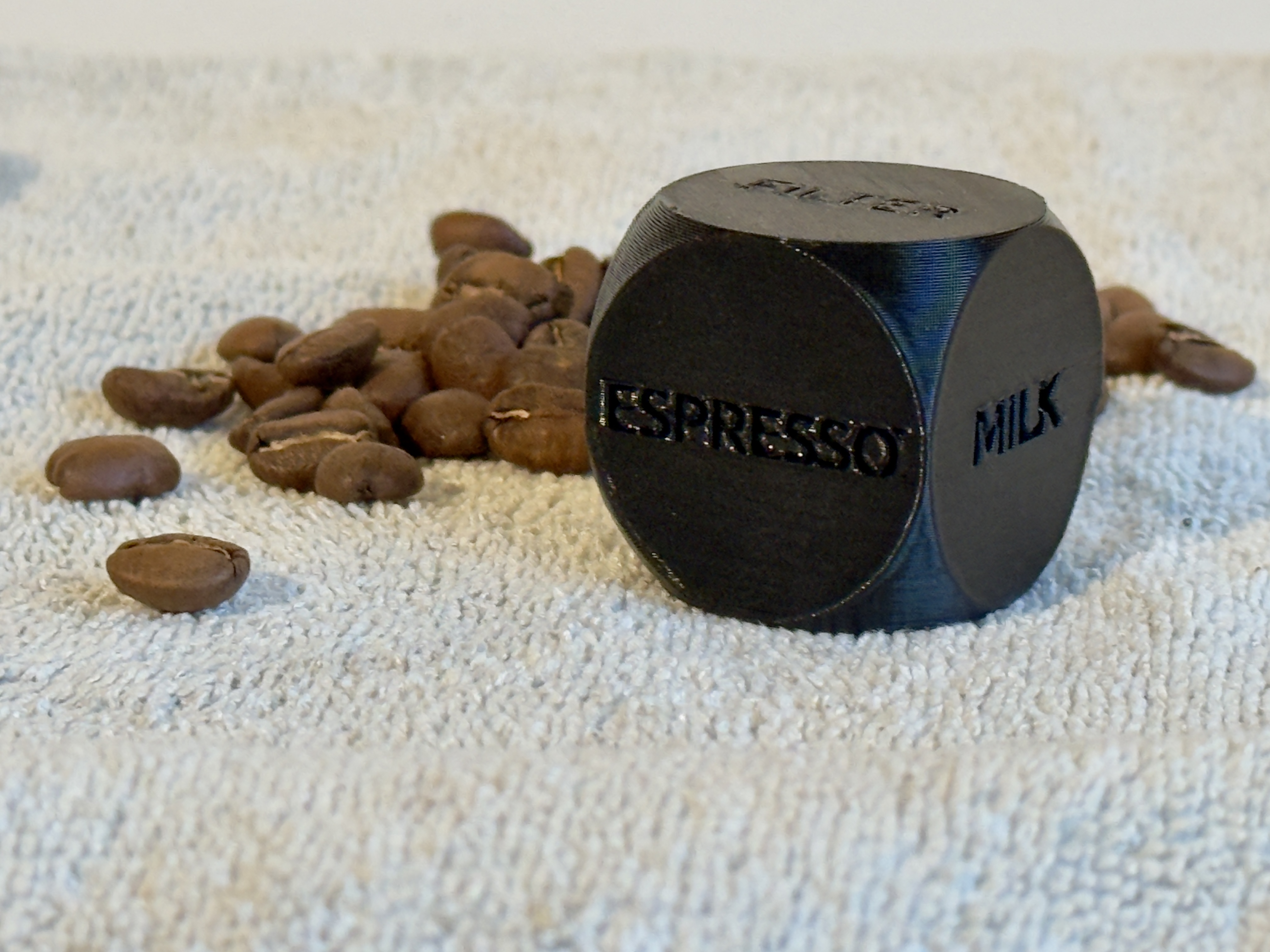 Coffee dice