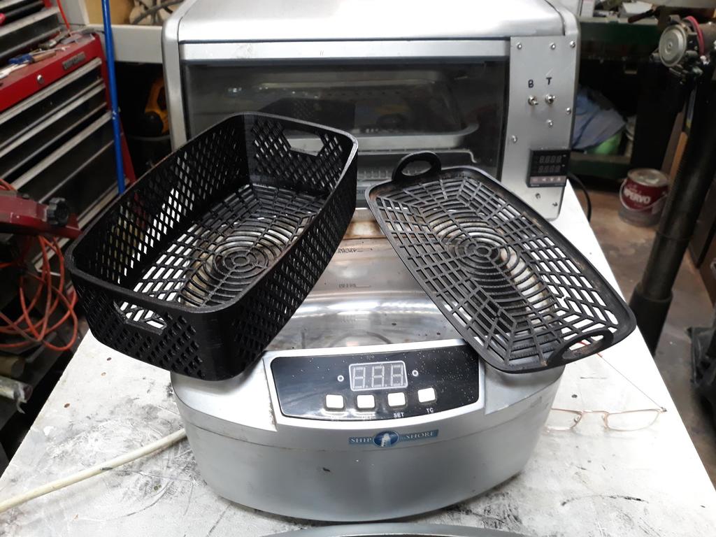 Basket for Harbor Freight Ultrasonic Cleaner by Kisssys Download free