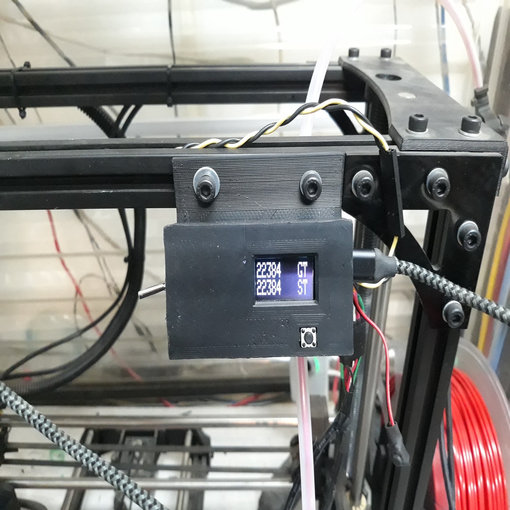 3d Printer Filament Length Readout