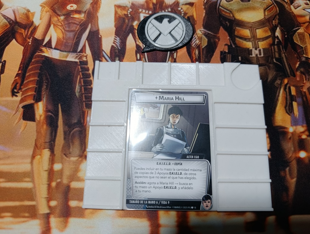 Token jugador inicial Marvel champions - SHIELD