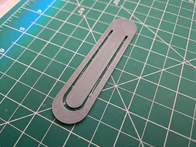 Minimalist Paperclip Bookmark - Slim Book Page Holder & Marker