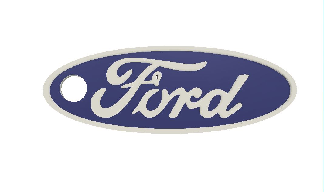 Ford Keyring FOB