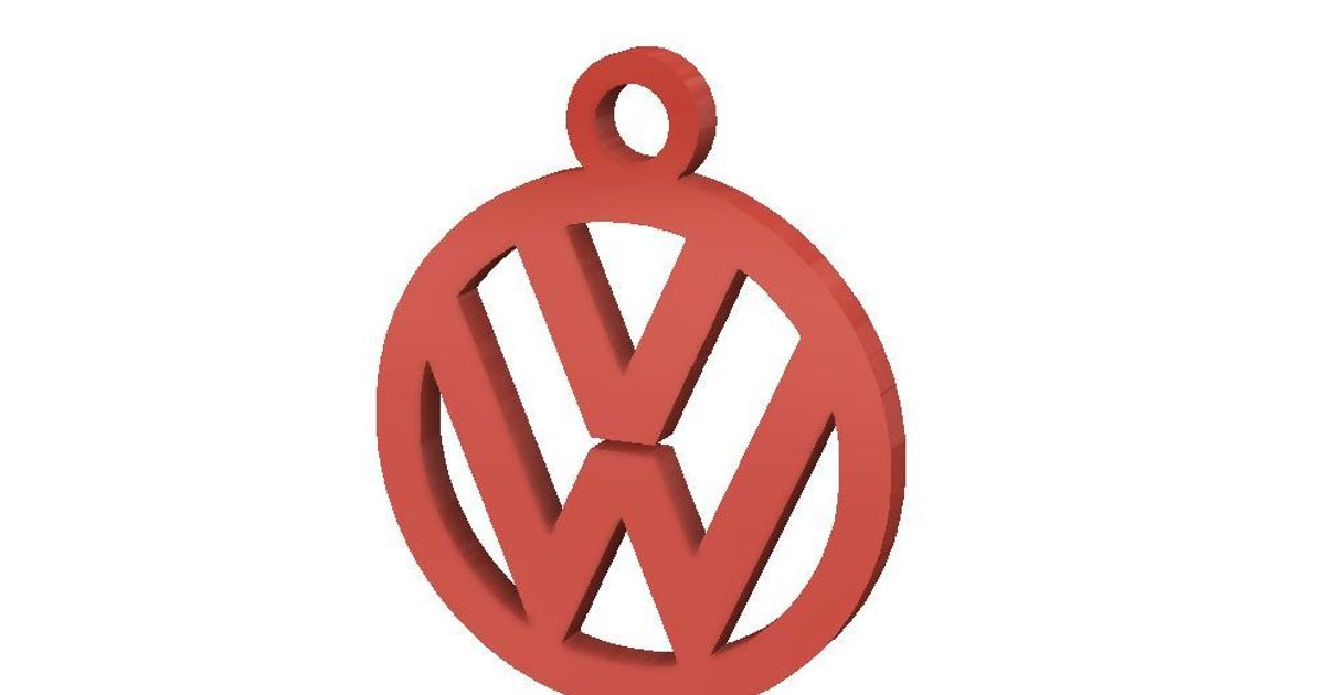 VW Keyring FOB by Tom Anderson (The Real NEO) | Download free STL model ...