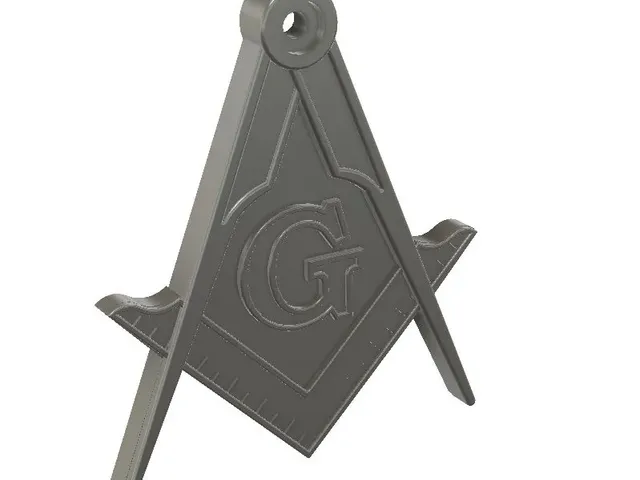 Masonic Keychain Fob