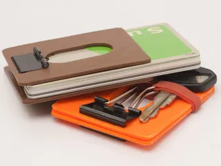 Binder Clip Wallet - Very slim and secure by admin | Download free STL  model | Printables.com