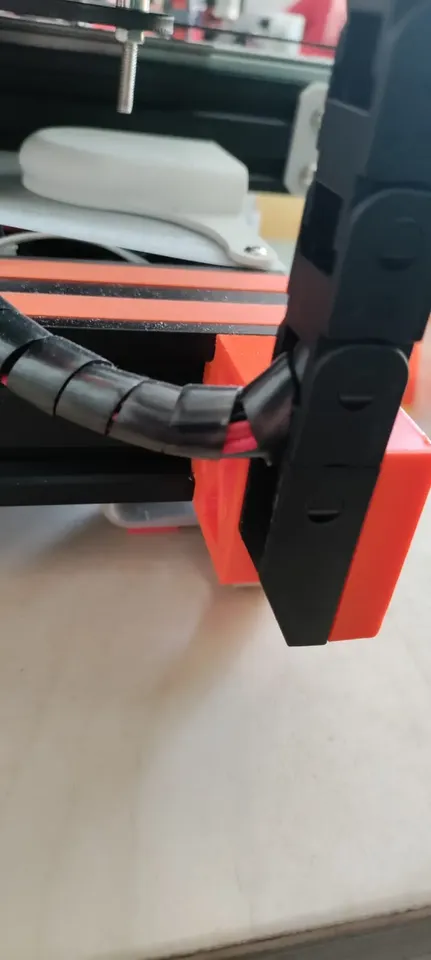 Ender 3 Z/X cable chain mounts by printndrive | Download free STL