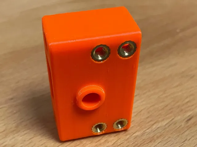 Mini X-End remix using threaded inserts