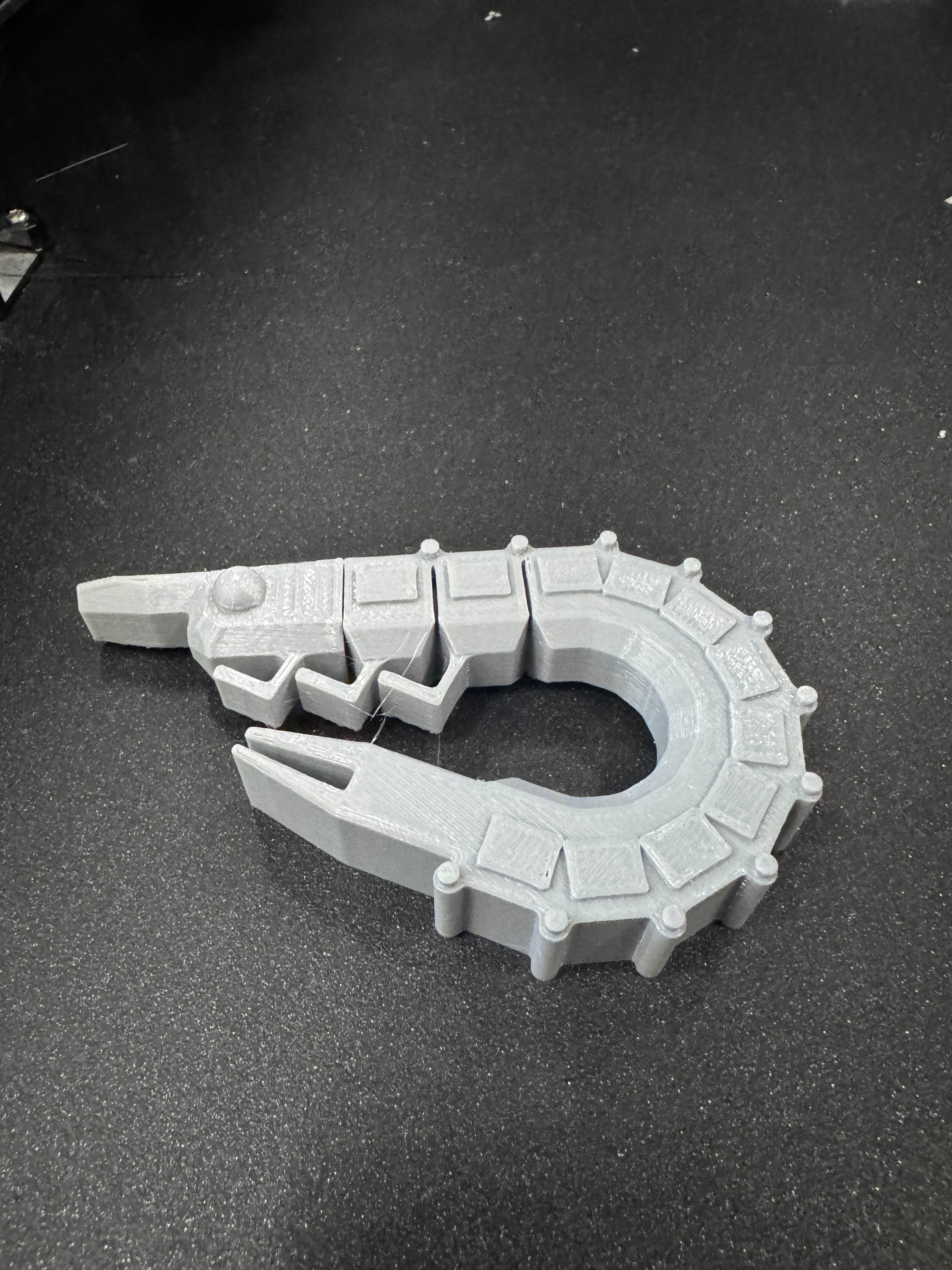 Mechanical Shrimp Charm