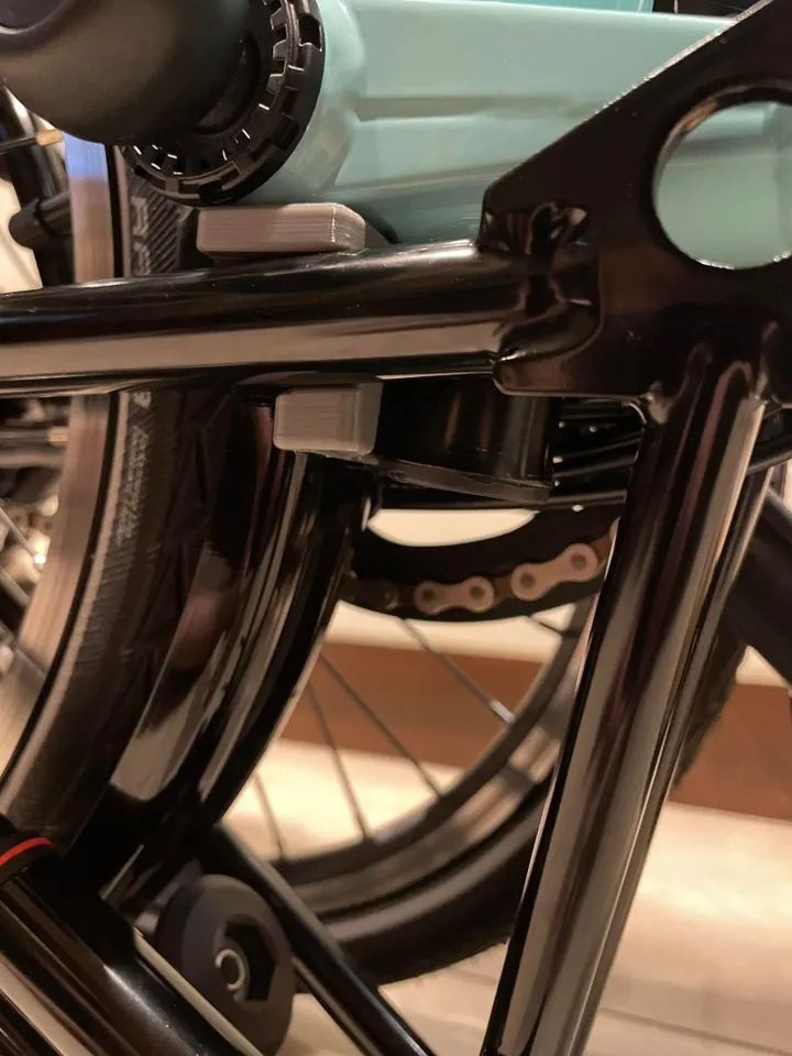 Brompton mid stop block for easy wheeling by Catzilla Download