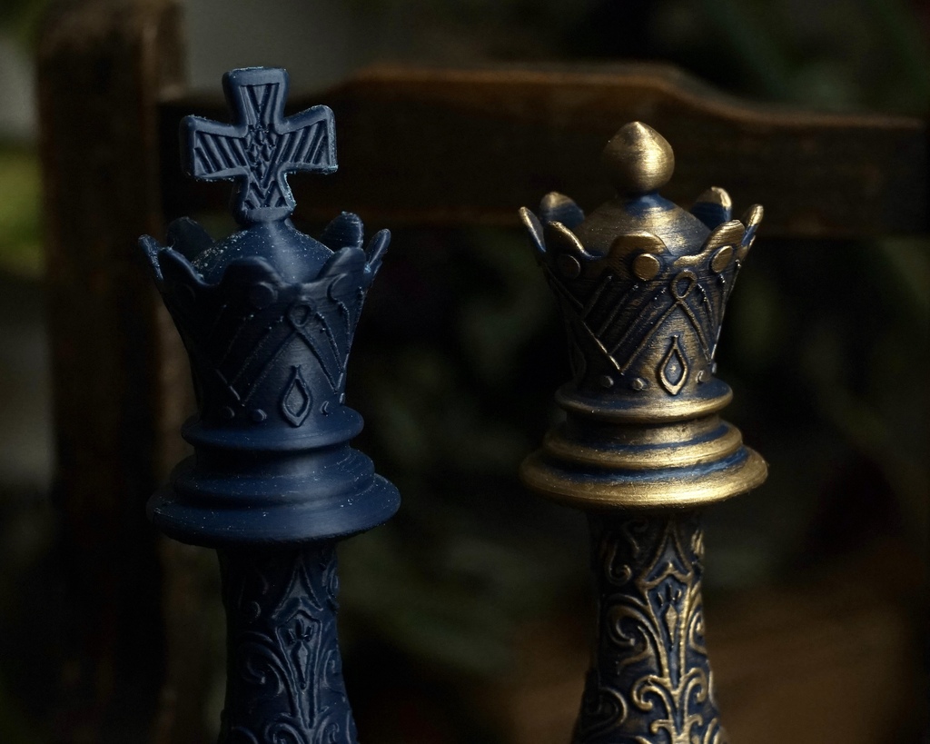 King & Queen Bookends — miniatura 4