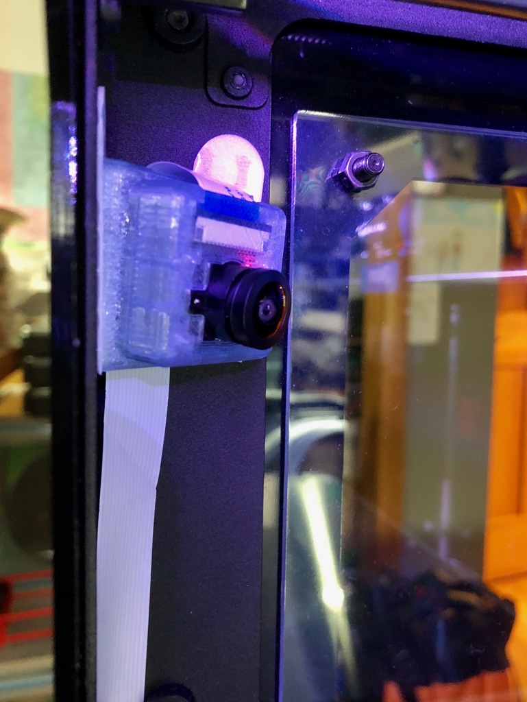 Replicator 2 Corner Wide Angle Pi Camera Mount — miniatura 2