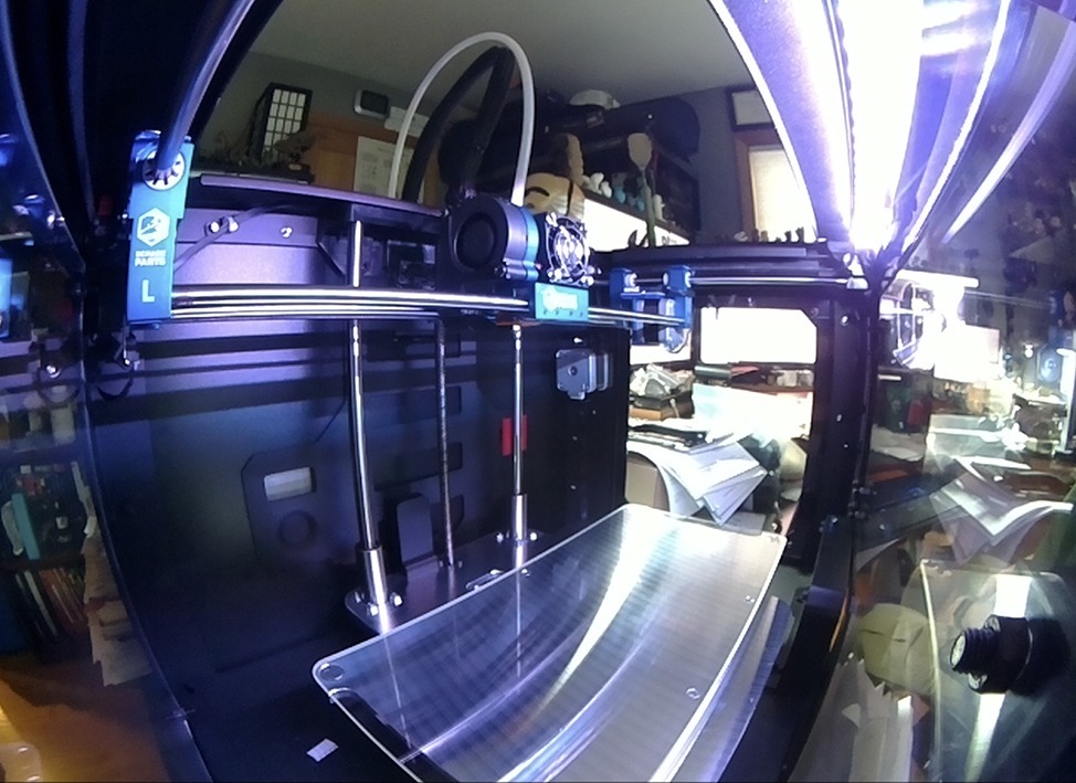 Replicator 2 Corner Wide Angle Pi Camera Mount