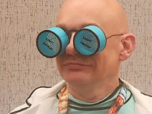 Professor Farnsworth's glasses - from Futurama