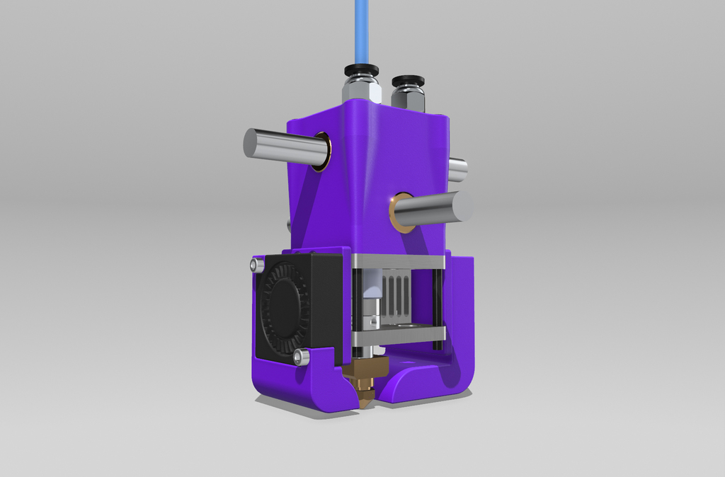 Easy Ultimaker 1, 2, 2+ – 30x30 Blower Fan Upgrade V2.3 (No Support, Bolt-On Design) — thumbnail 2