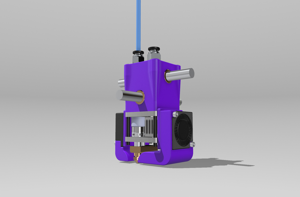 Easy Ultimaker 1, 2, 2+ – 30x30 Blower Fan Upgrade V2.3 (No Support, Bolt-On Design) — thumbnail 4