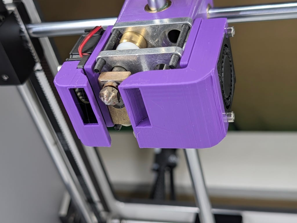 Easy Ultimaker 1, 2, 2+ – 30x30 Blower Fan Upgrade V2.3 (No Support, Bolt-On Design) — thumbnail 10