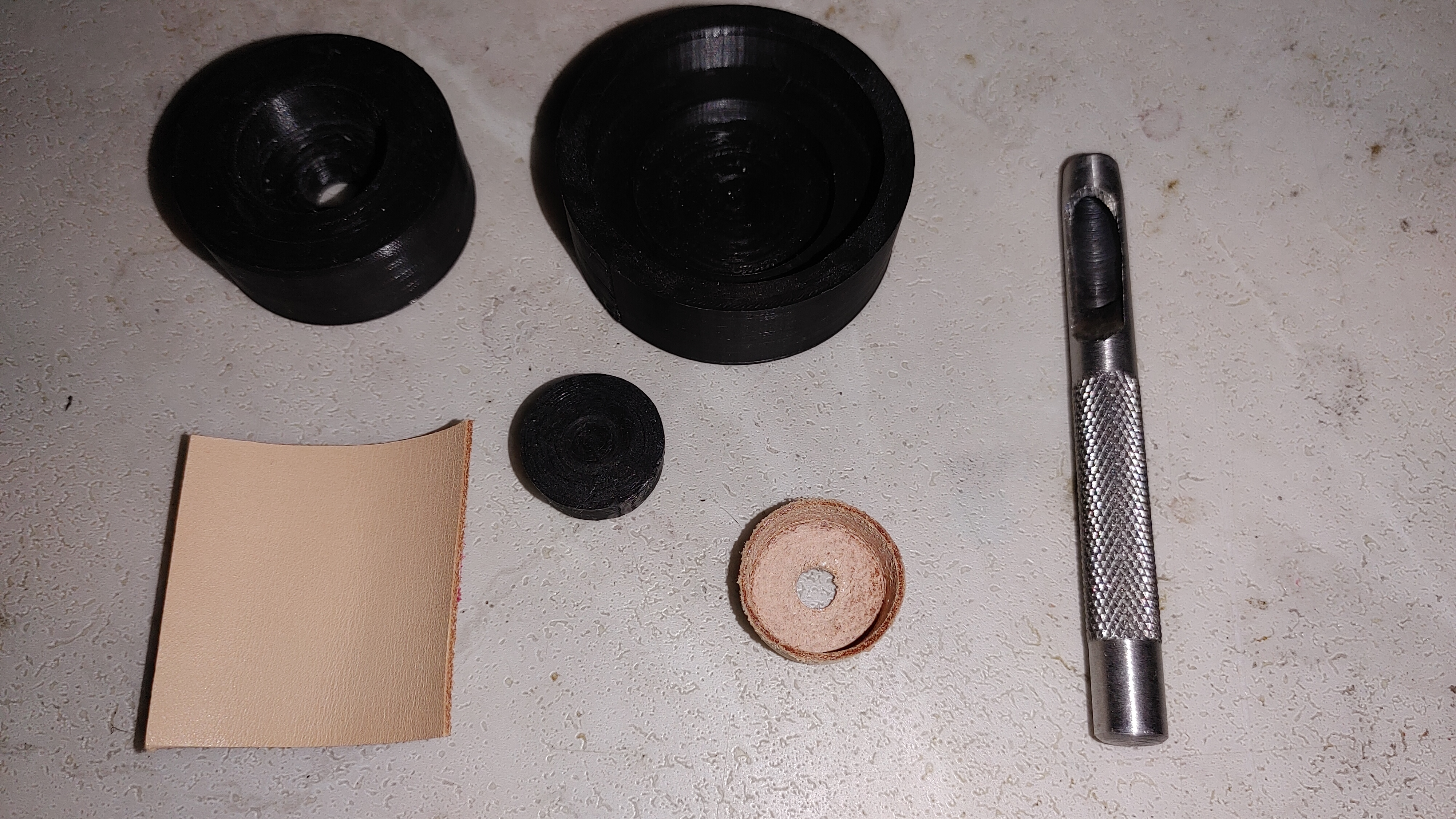 Coleman lantern and stove leather pump mold