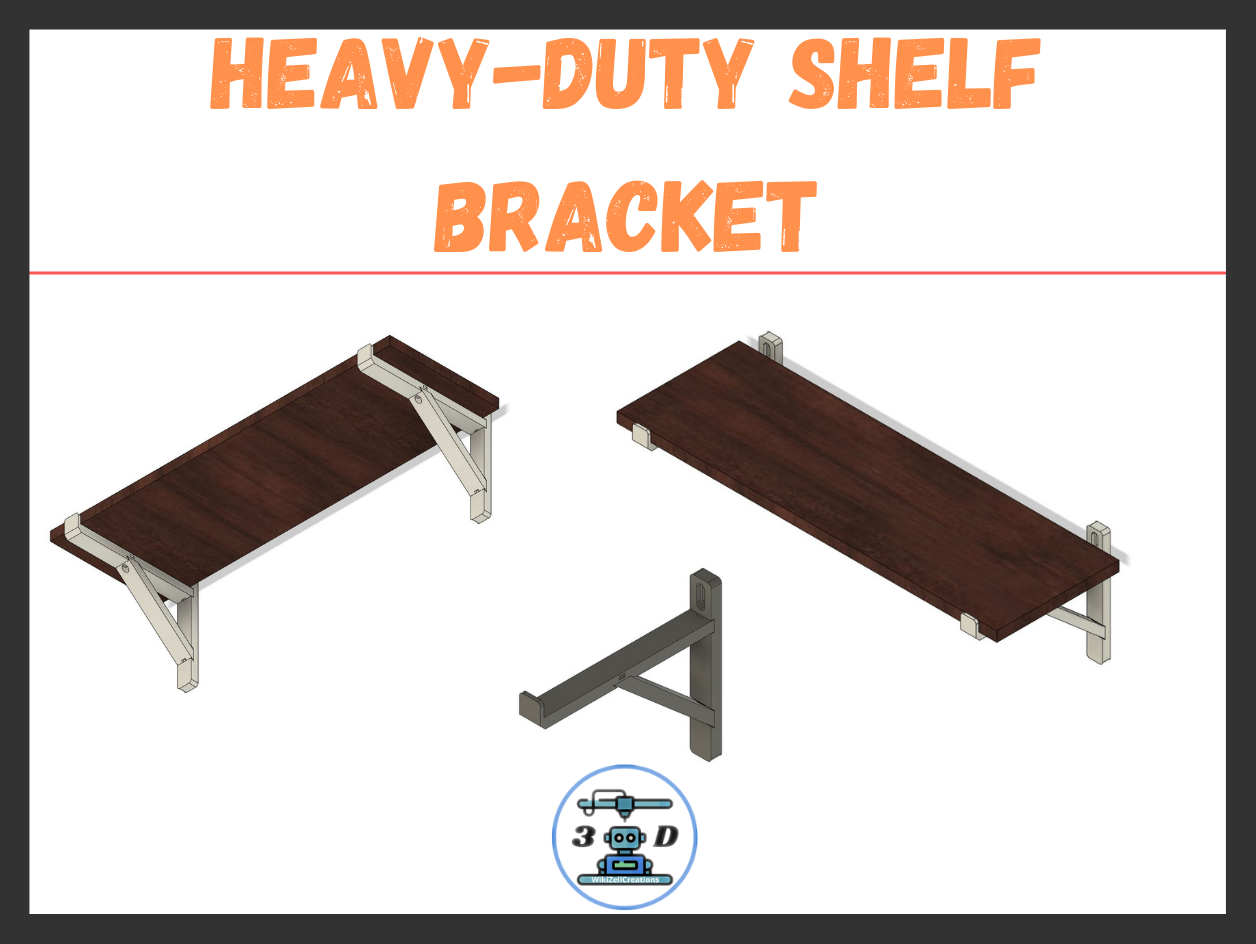 HEAVY DUTY SHELF - 235x20mm & SPOOL HOLDER