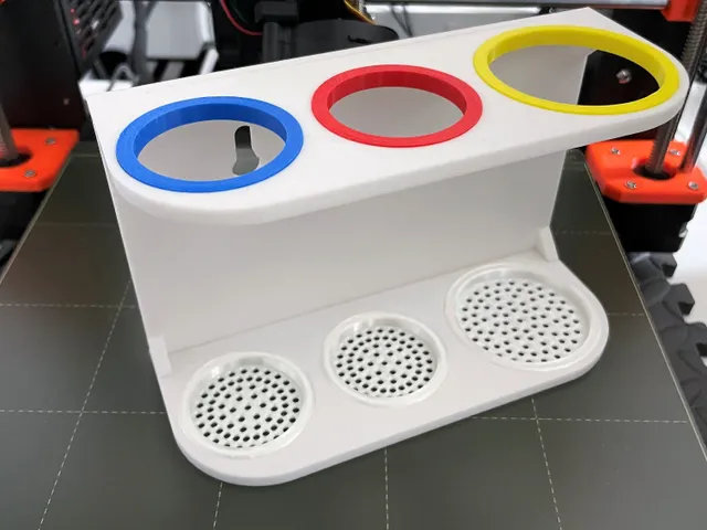 Toothbrush and Toothpaste Holder