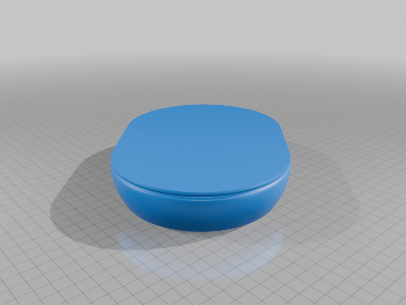 Elegant Oval Bonsai Planter with Gentle Rim Design Vase Mode StarForge Kits 3D Print STL File