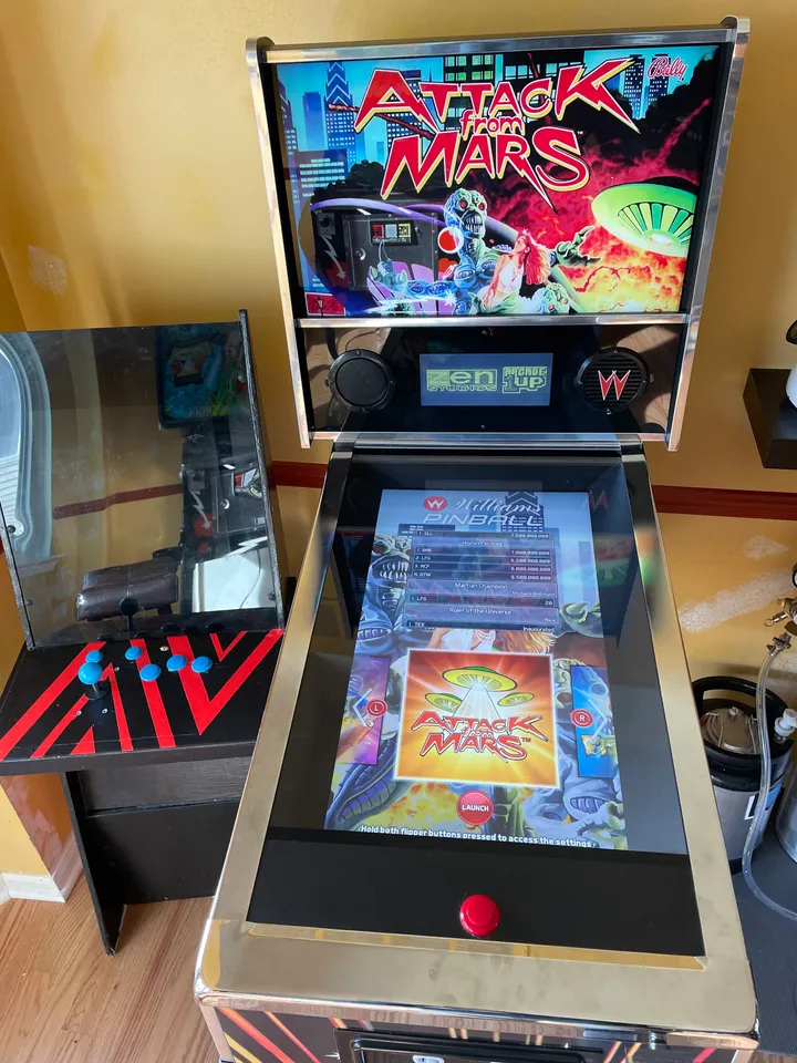 Arcade1Up Attack from Mars Pinball