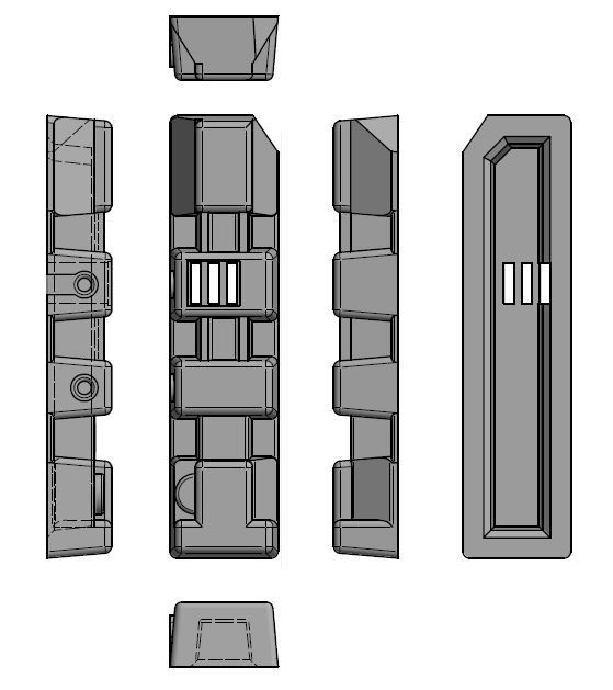 Block panel greeblie