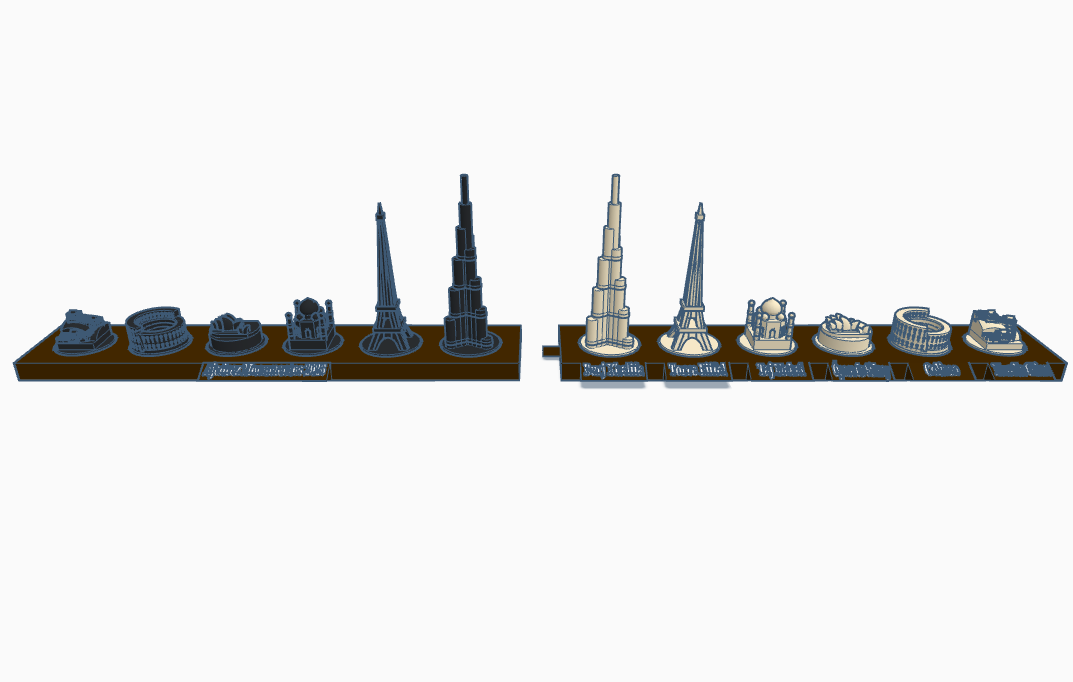 Global Skyline Chess Set