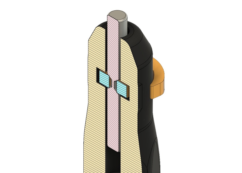 Miniatura 2 do modelo 3D Deburring Tool Handle