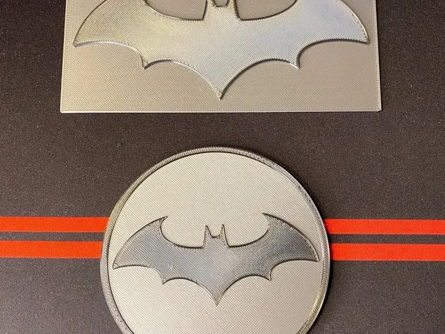 Batman Arkham Logo & Coaster