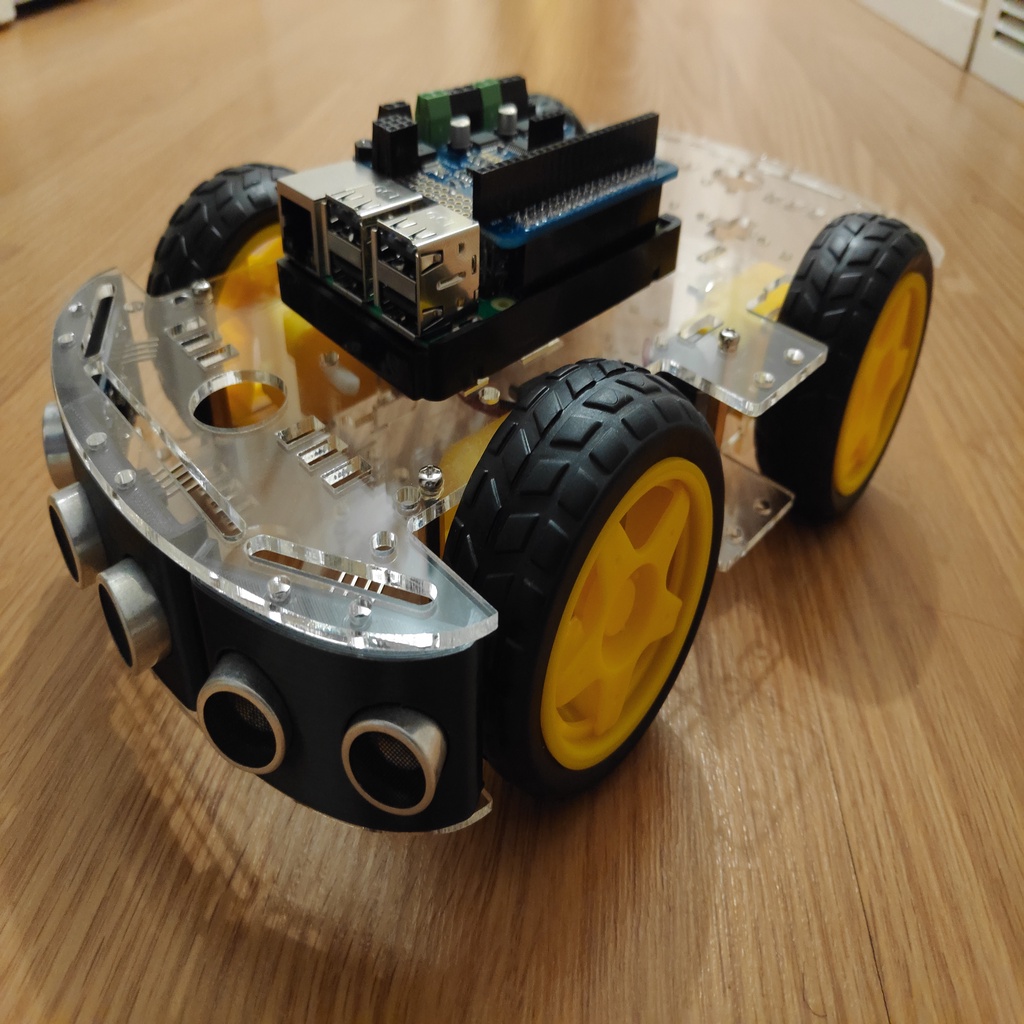 HC-SR04 Ultrasonic Range Finder Mount - Arduino Smart Car by Nahuel ...