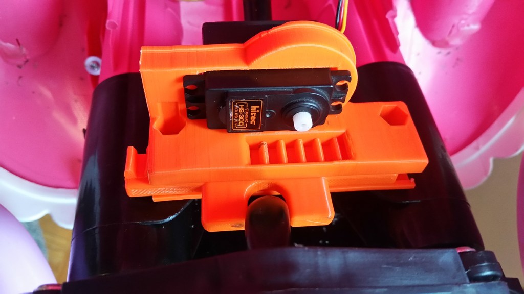 Miniatura 2 do modelo 3D Servo linear actuator