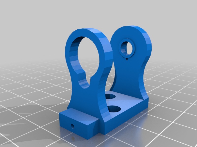 Miniatura 6 do modelo 3D 9G Servo based Universal Joint
