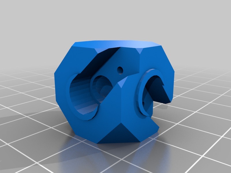 Miniatura 7 do modelo 3D 9G Servo based Universal Joint
