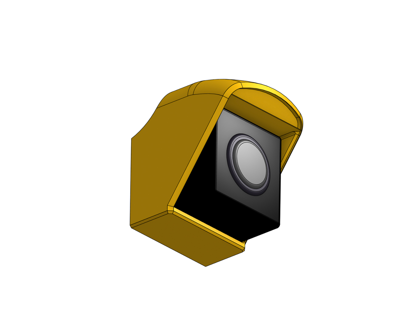 HOOD FOR REVERSING CAMERA by Peter H Download free STL model