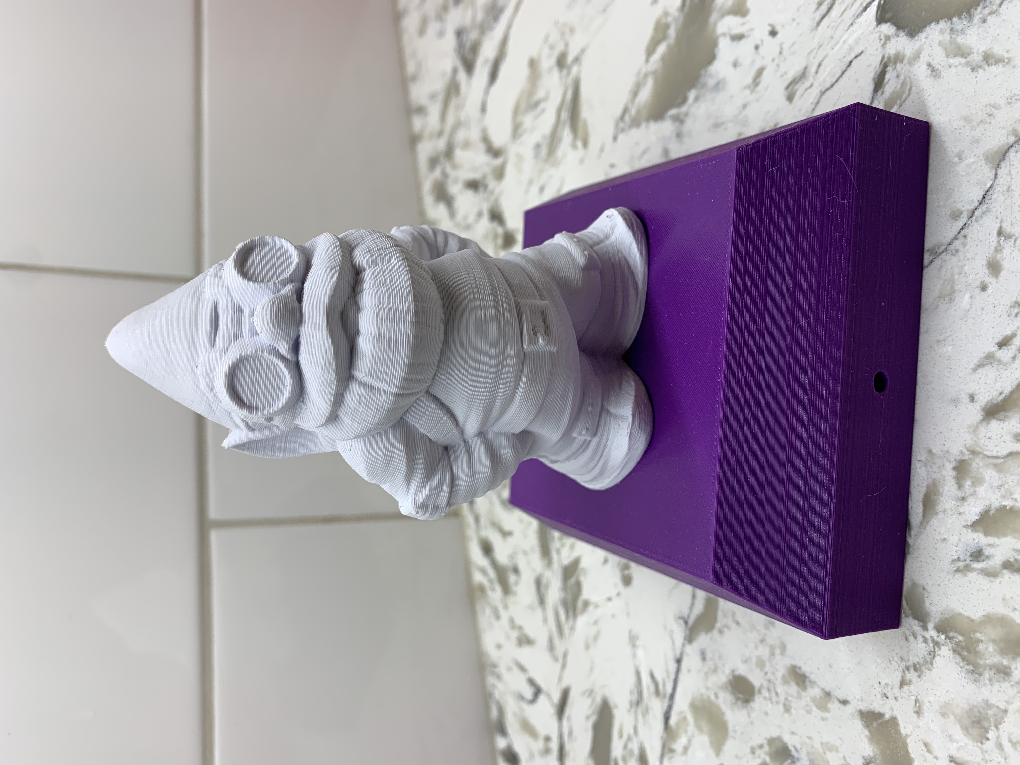 DECORATIVE FENCE POST CAP GNOME