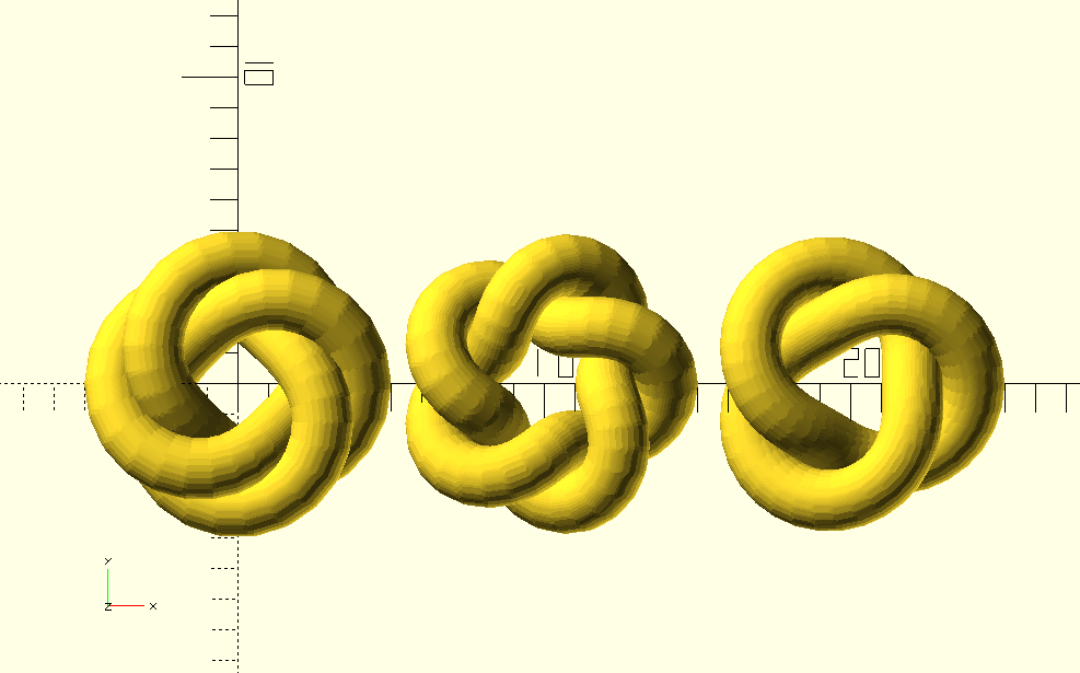 Torus knots — miniatura 2