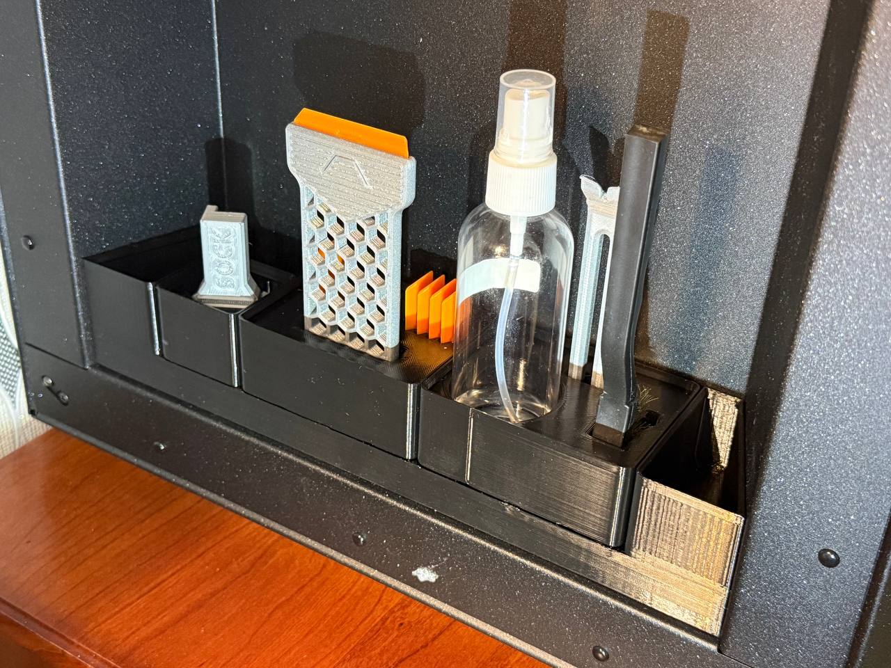 Prusa Core One Side Gridfinity Base Storage Insert