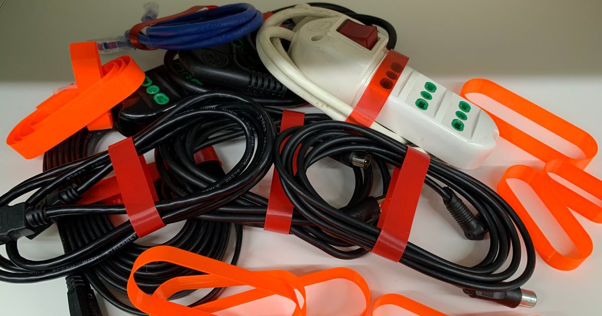 Cable Management Loop by MINILab3D Download free STL model