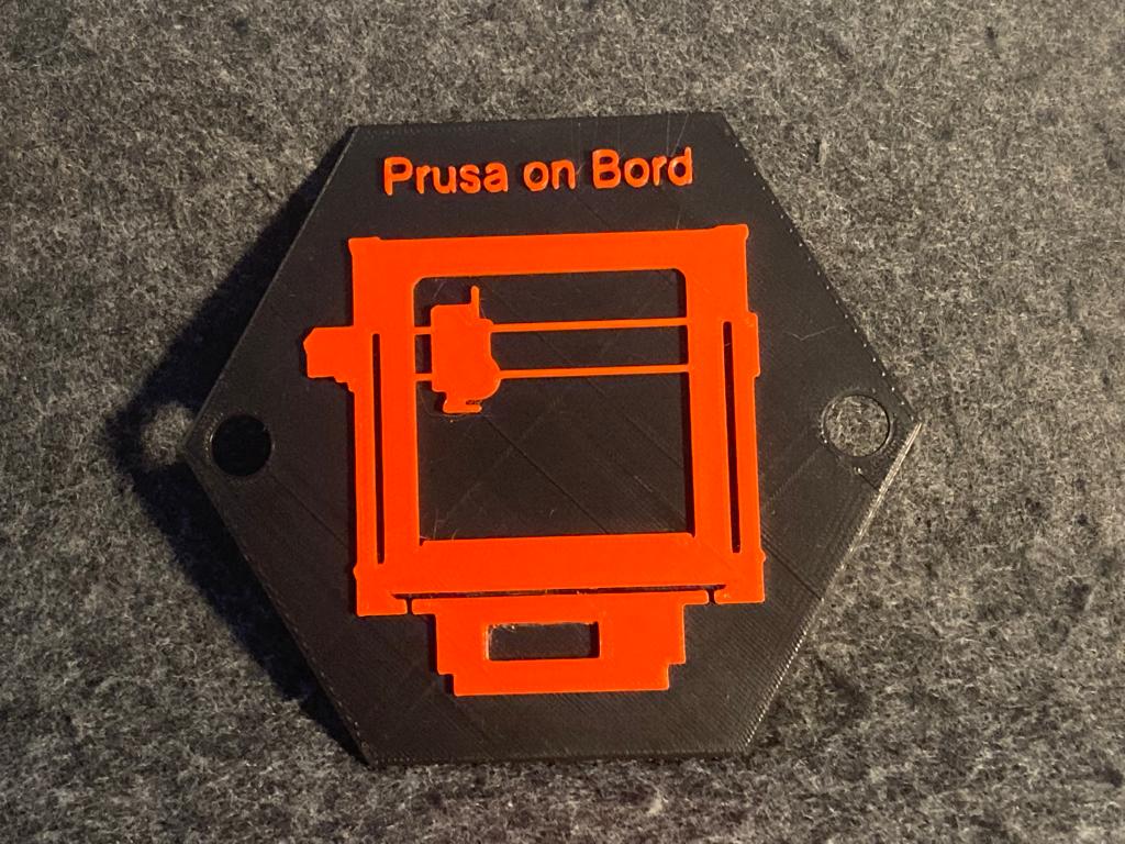 Prusa on Bord sign