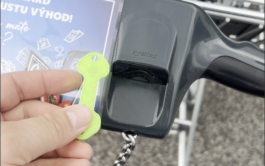 Key for shoping basket 10/5 Kc