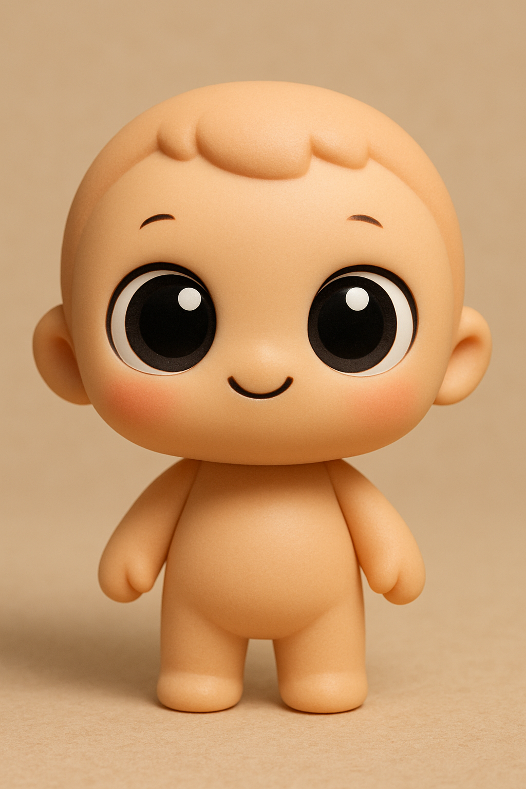 Cute Big-Eyed Toy Figure