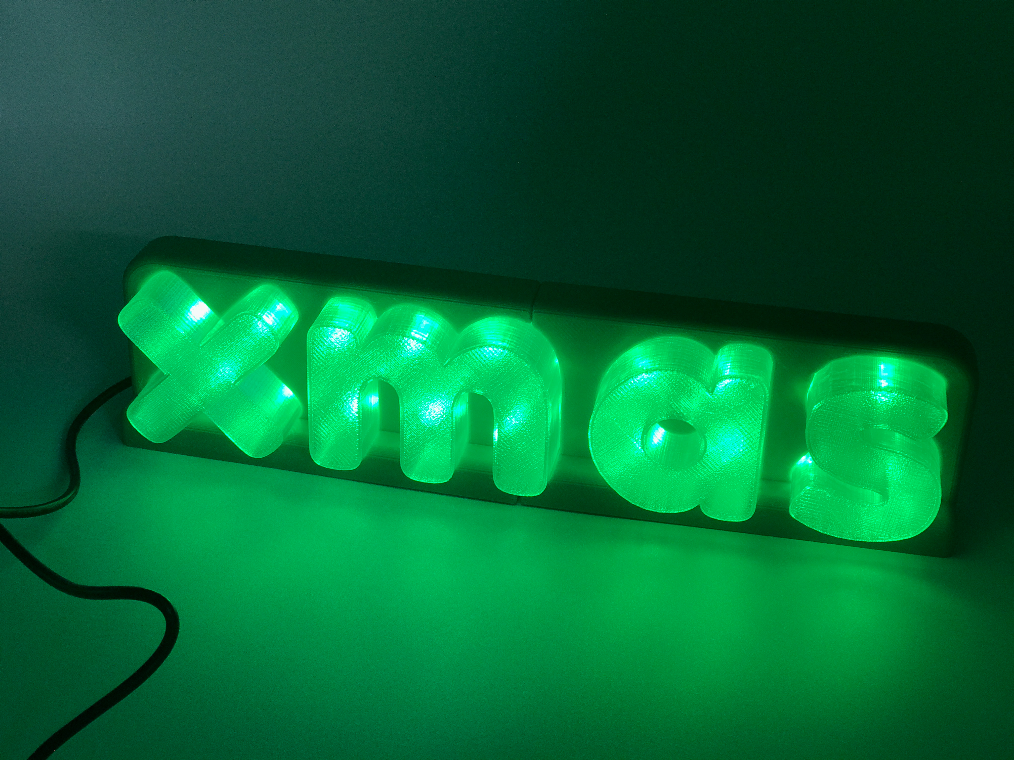 DIY LED xmas Sign