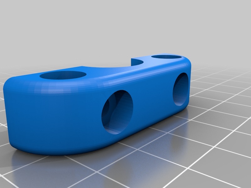 Fully integrated Printhead with Bowden Splitter / Fan and light for prusa I3