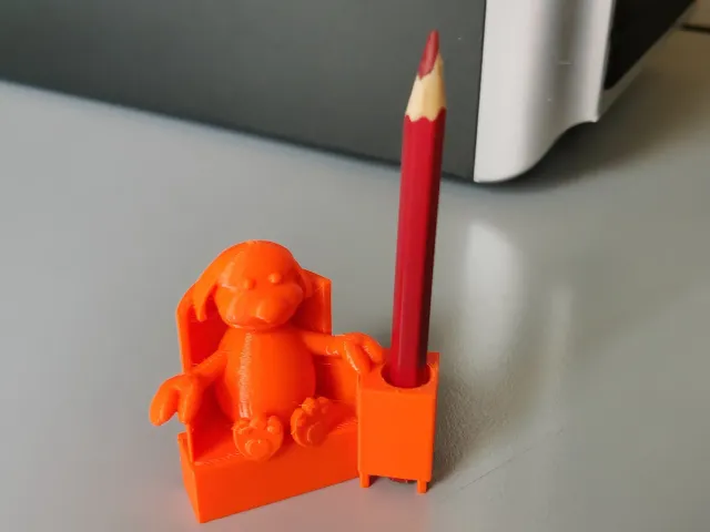 Talking Ben toothbrush holder