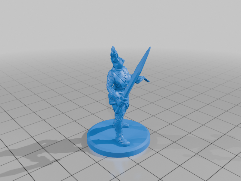 Fantasy Fire Knight
