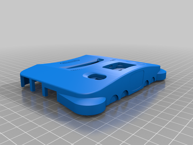 Raspberry pi 4 N64 Case by AstraObscura Download free STL model