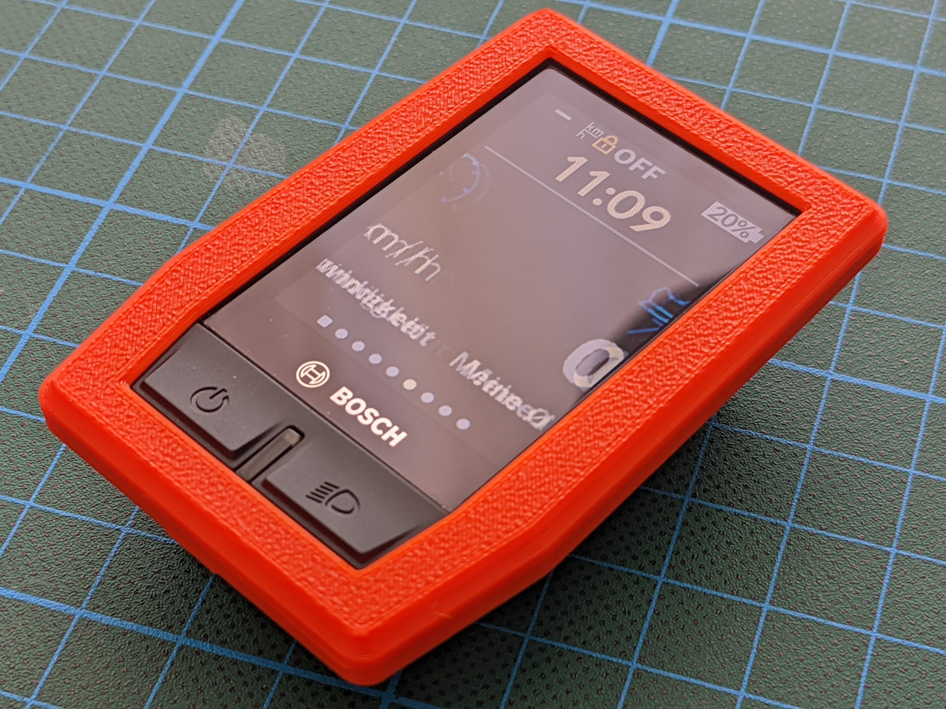 Protecteur D'écran BOSCH KIOX 300 - Orange, Avec Verre De Protection Inclus, Référence BHU3600