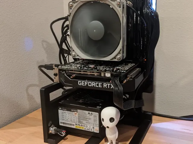 10.6L Mini-ITX Open-Frame SFF PC CASE