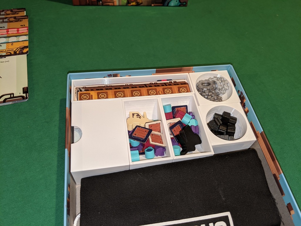 Curious Cargo Board Game Organizer