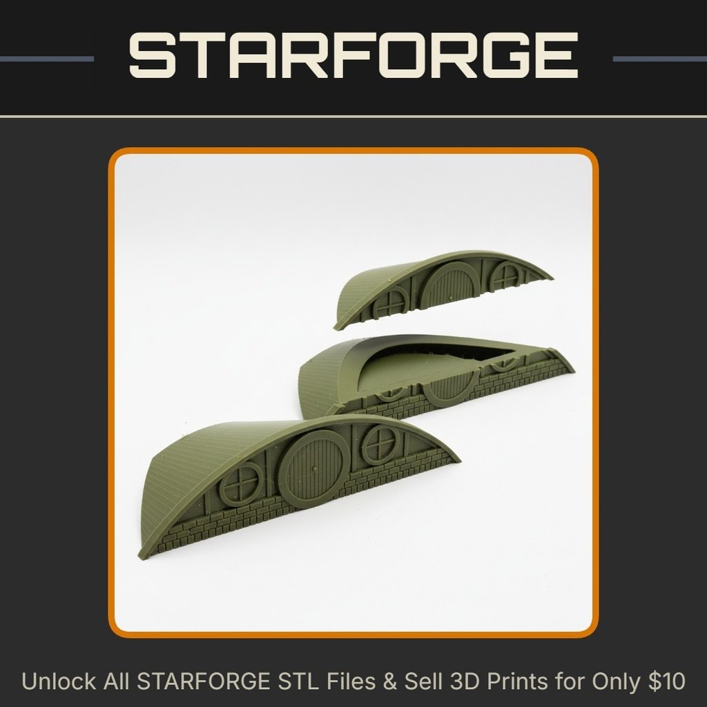 Hobbit Hill Inspired Bonsai Garden Planter with Hidden Compartment for Hiding Valuables (Requires Pausing During Print) StarForge Kits 3D Print STL File